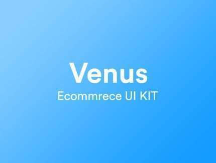 Venus Ecommerce UI Kit